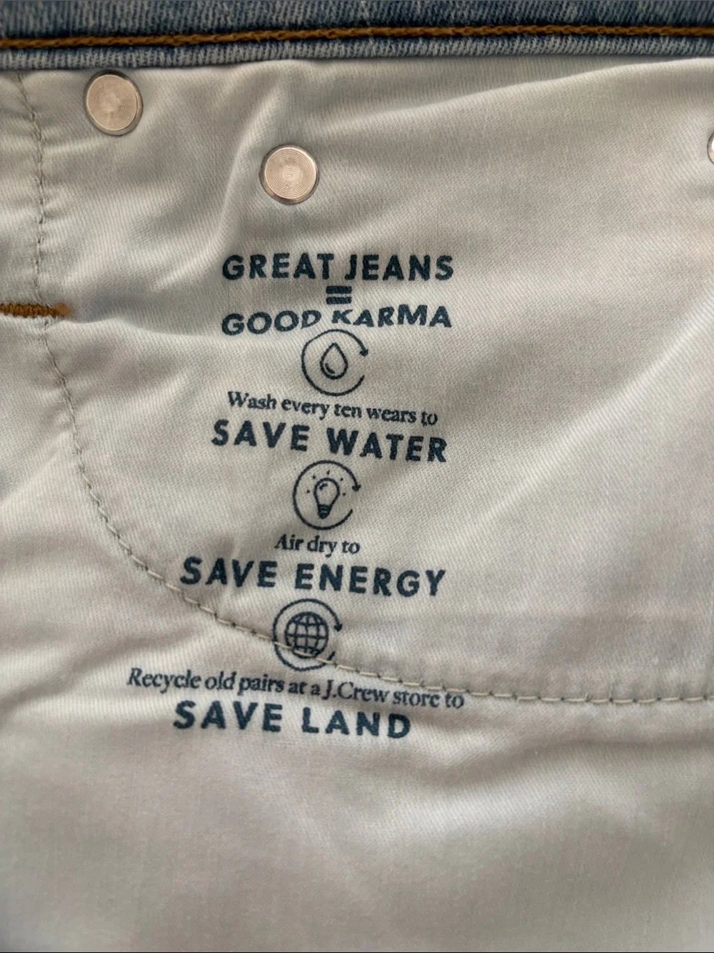 J. Crew Jeans Light Blue Flared Cotton Jeans Sustainable Jeans Size 30